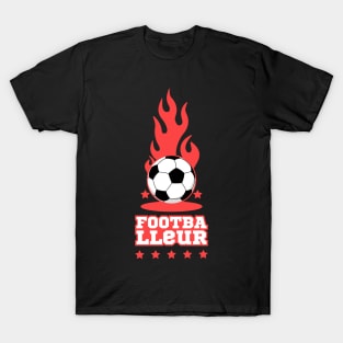 Footballeur - Le football - je joue au foot T-Shirt